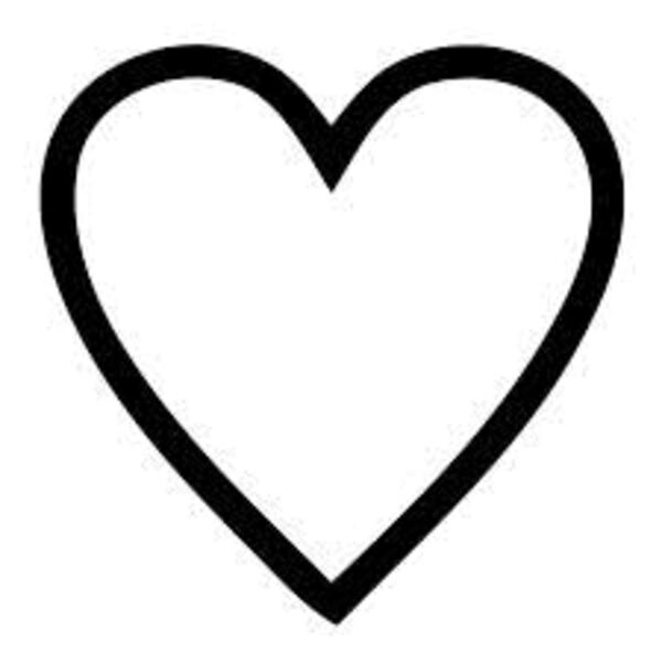 Black outline heart Thumbnail
