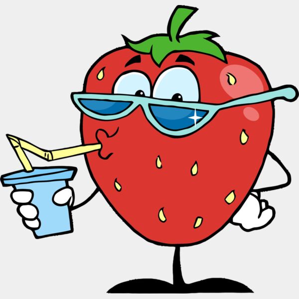 Strawberry drinking Thumbnail