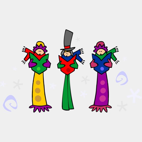 Christmas carollers Thumbnail