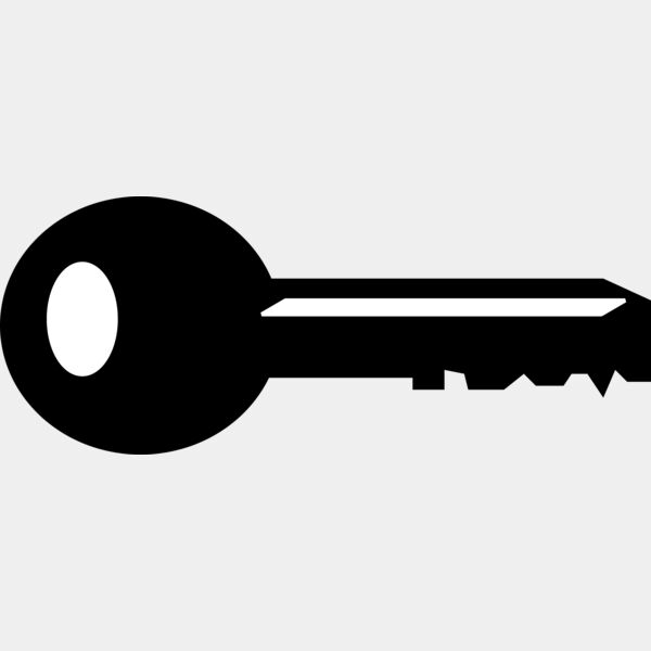 Key black white Thumbnail