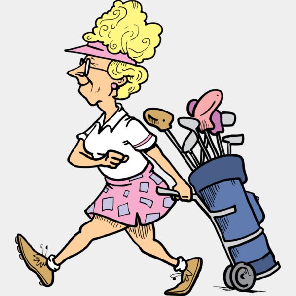 Female golfer Thumbnail