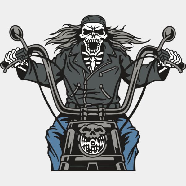 Skeleton Motorbike Thumbnail