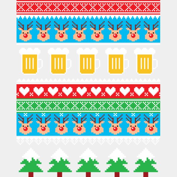 Christmas Beer [print size 400 x 500] Thumbnail